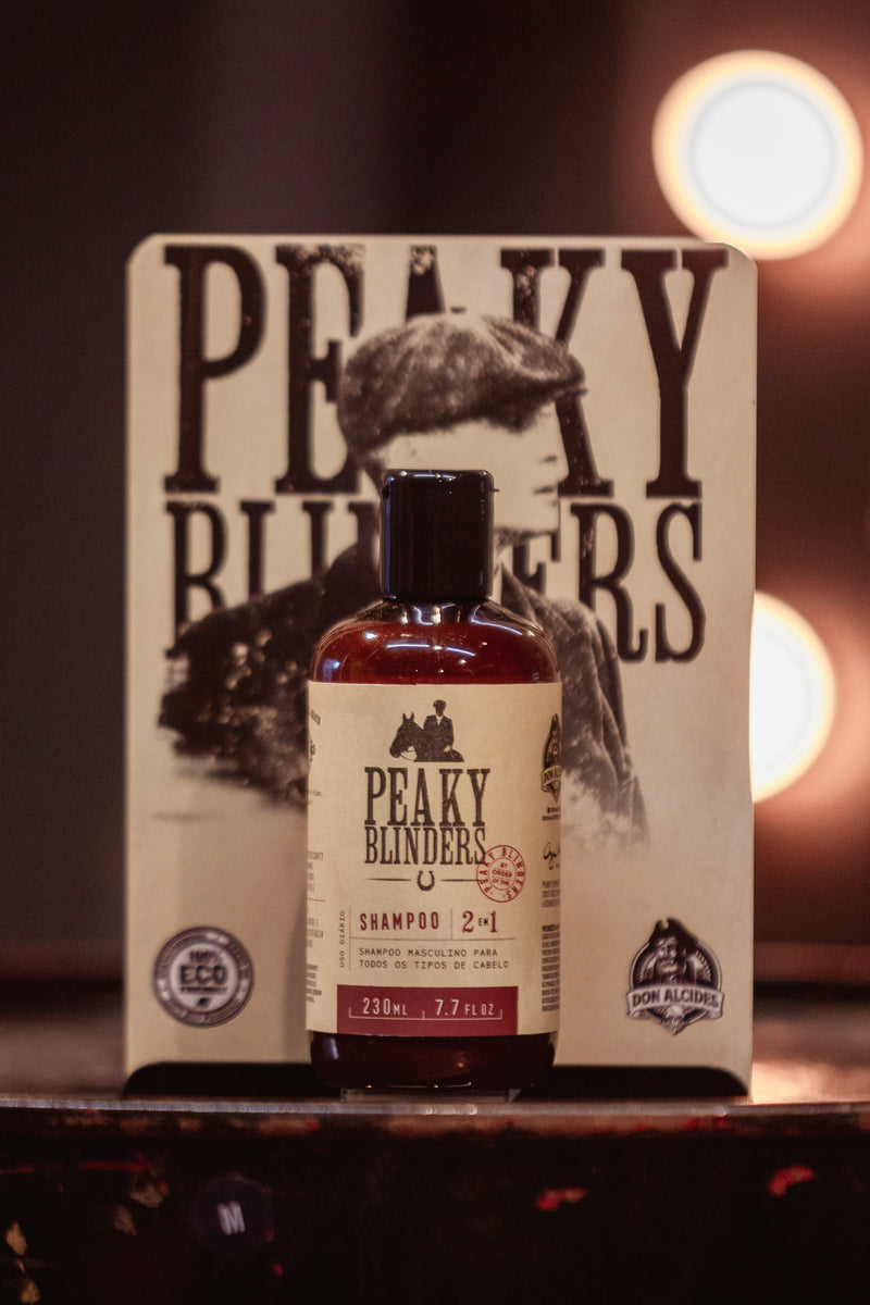 SHAMPOO PARA CABELO MASCULINO 2 EM 1 PEAKY BLINDERS -230ml