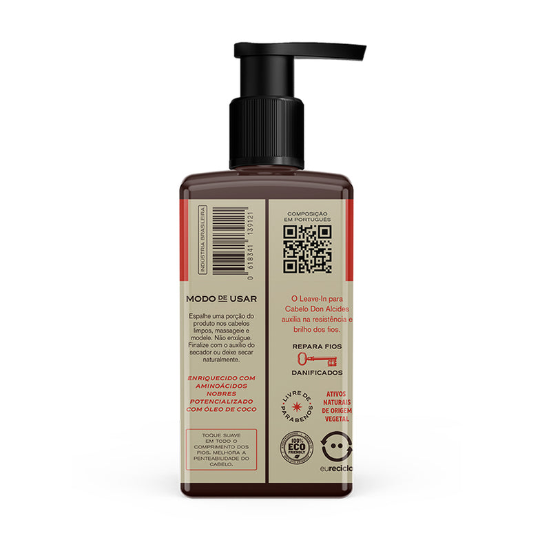LEAVE-IN DON ALCIDES BARBA NEGRA 120g