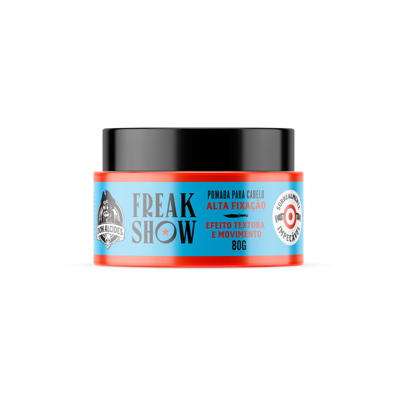 POMADA PARA CABELO FIBER CREAM DON ALCIDES FREAK SHOW 80g